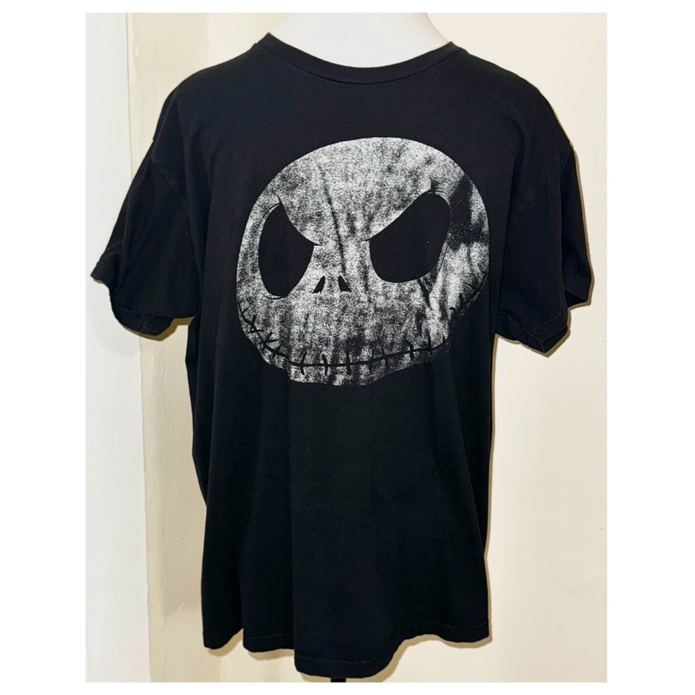 Disney Tim Burton’s “The Nightmare Before Christmas” Jack Skellington Tee, Sz Lg